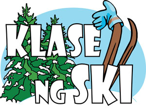 Klase ng Ski Logo Spanish
