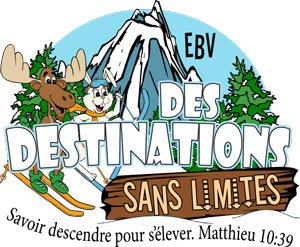 Logo Destination without Limits VBS English