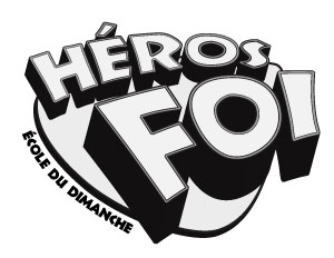 Logo Heroes, noir et blanc