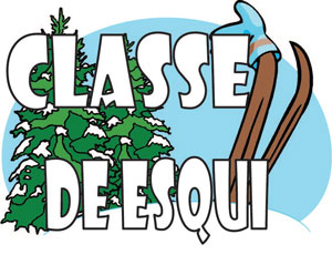Ski Class Logo Spanish
