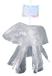 Plastic bag Jellyfish craft