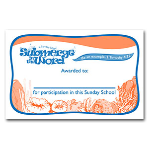Certificate Submerge