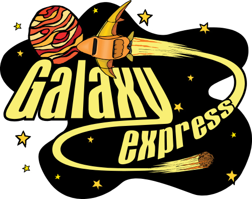 Logo Galaxy Express VBS Swahili