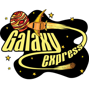 Logo Galaxy Express VBS Swahili