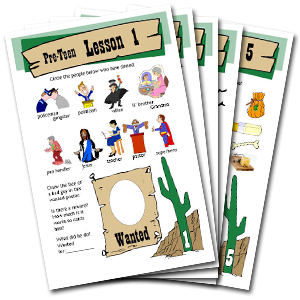 Pre-Teen Handouts